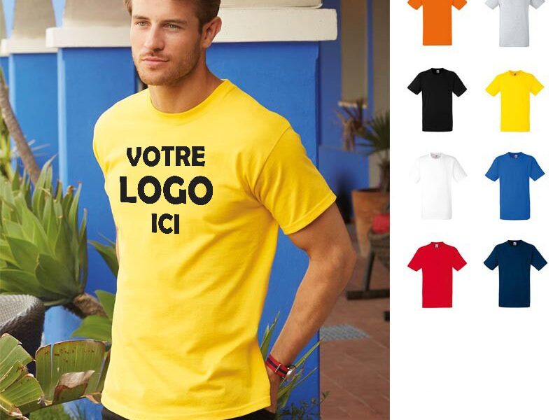 t-shirt-personnalise-heavy-homme-fruit-of-the-loom